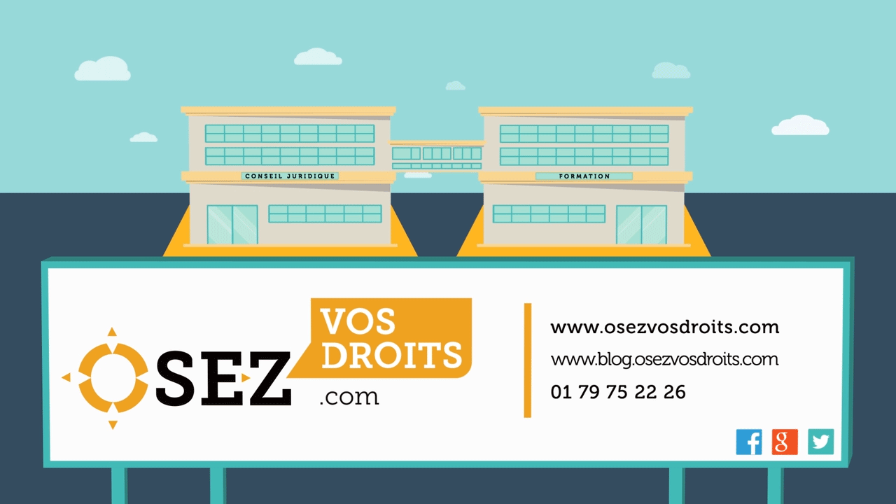 Osez Vos Droits - vidéo d'animation en motion design